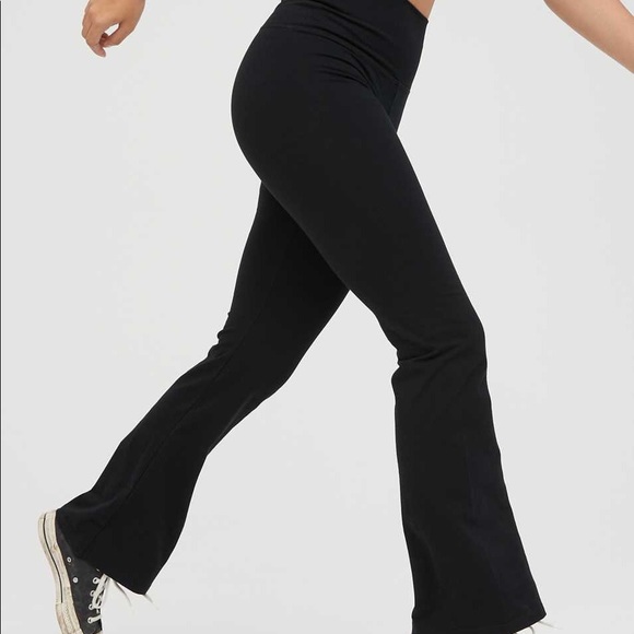 aerie Pants - Aerie Offline OG High Waisted Flare Leggings Long Inseam